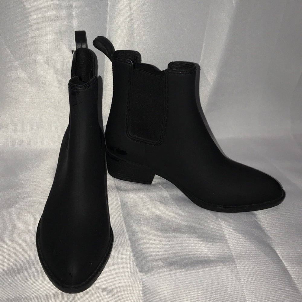 Jeffrey Campbell “Stormy” Waterproof Rain Boots
